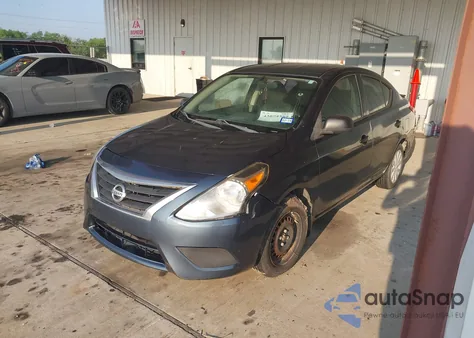 2015 Nissan Versa 1.6 S+ z USA, uszkodzony, nr VIN 3N1CN7AP8FL832039